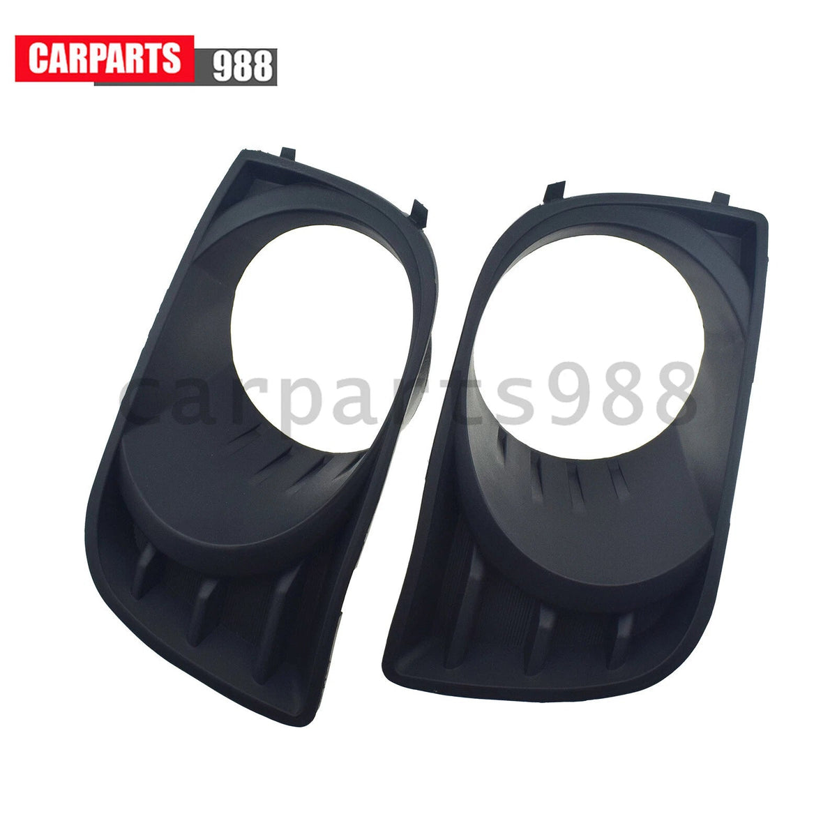 Pair Front Fog Light Cover Bezel For 08-17 Toyota Sequoia 814810C021 814820C021 6B93BC-57