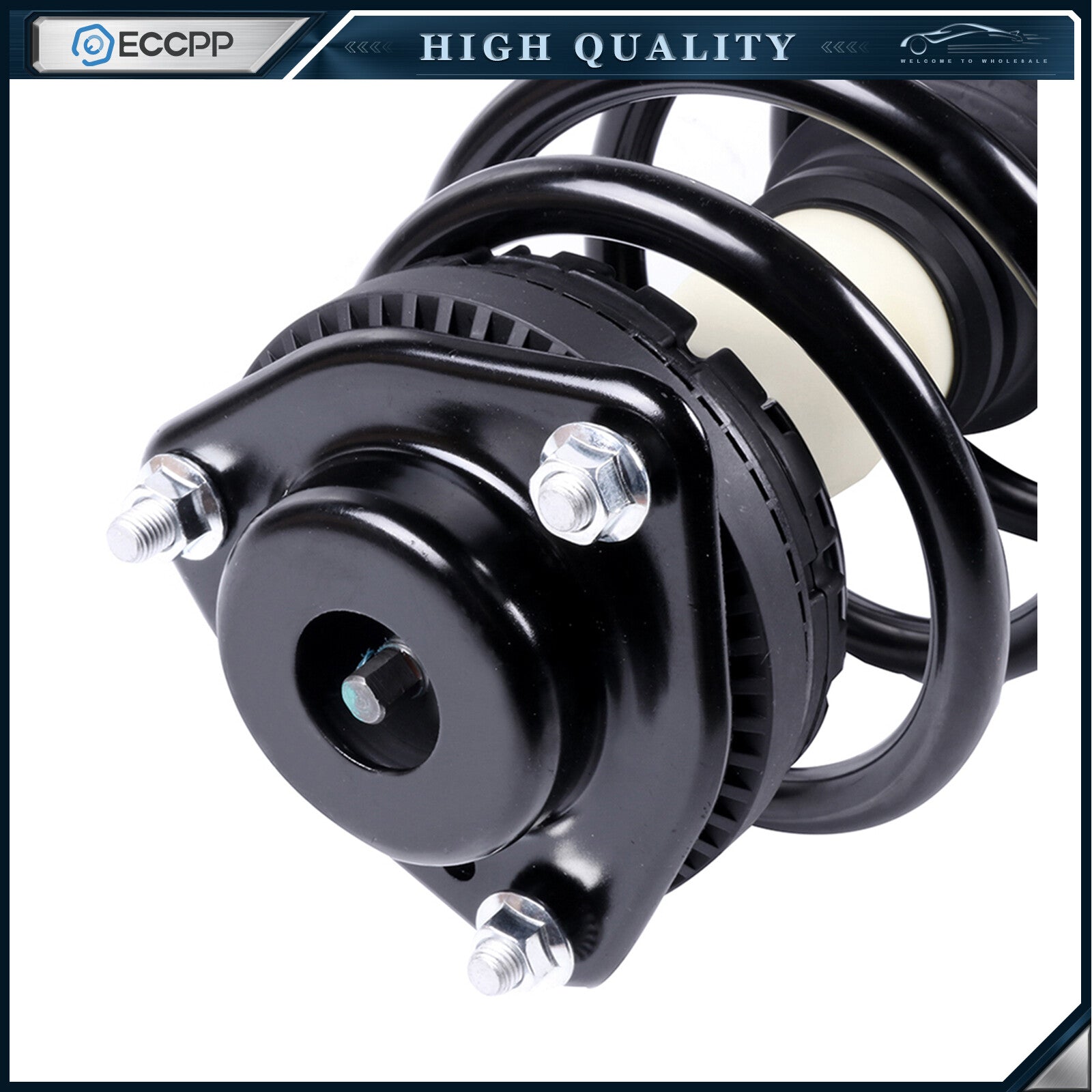 For 2008-14 Dodge Avenger FWD (4) Front Struts w/Spring Mount & Rear Shocks Kits 6B93BC-57