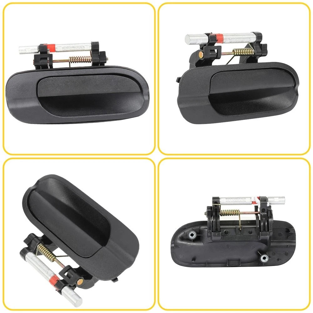For Nissan Sentra 2000-2006 Front Exterior Door Handle Passenger Side RH Black 6B93BC-57