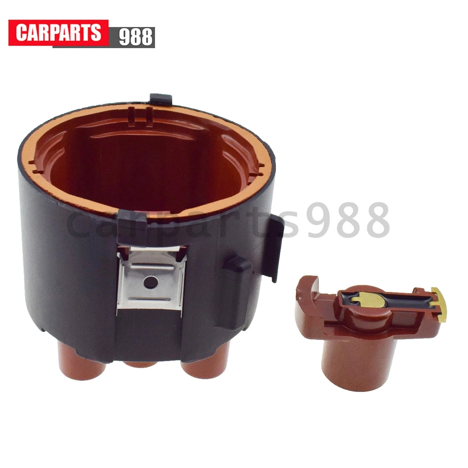 Distributor Cap & Rotor Kit For VW Cabrio Golf Jetta Passat Audi 80 051905207 6B93BC-57