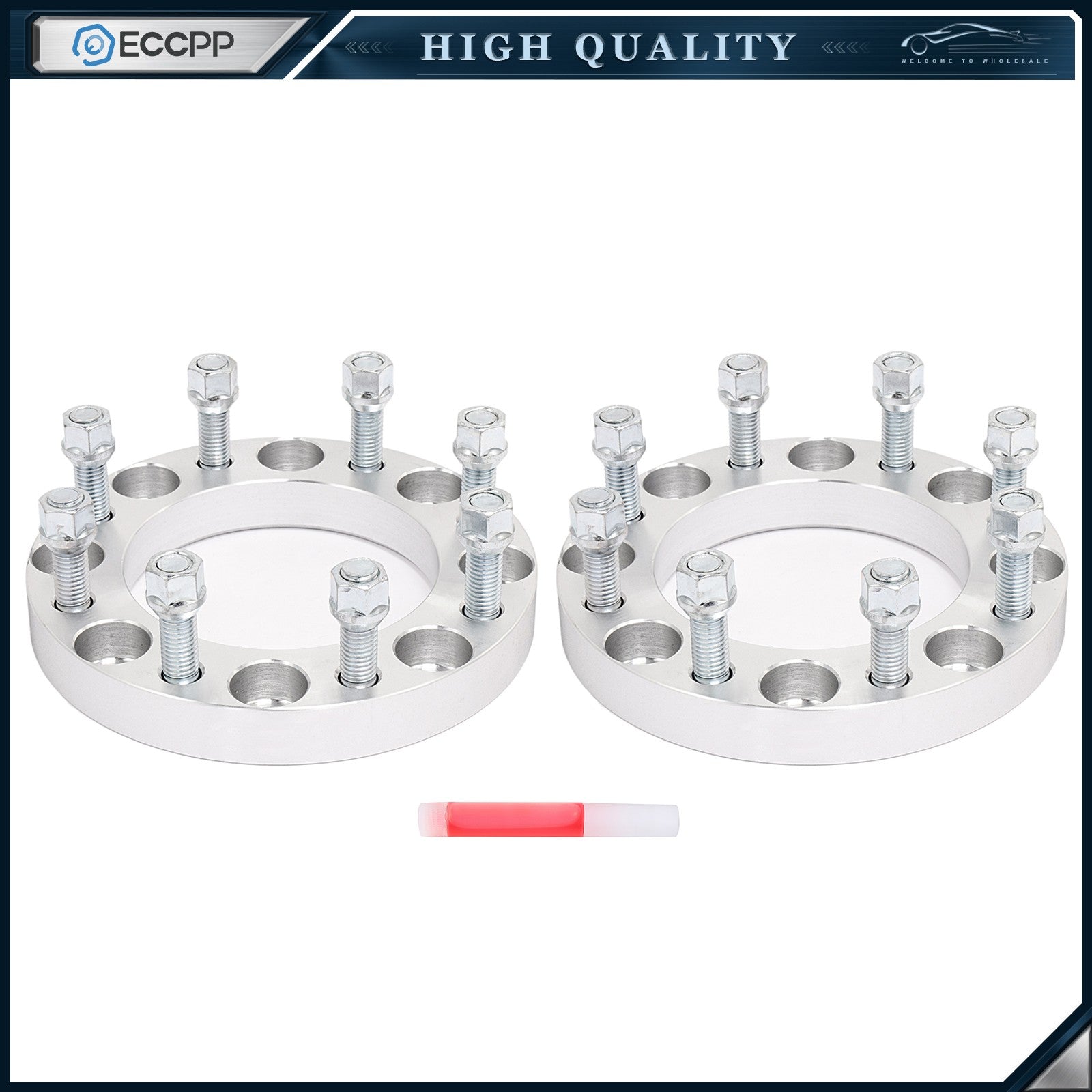 2X 1 inch Wheel Spacers 8x170 For Ford F-250 F-350 Super Duty with M14x2 Only 6B93BC-57