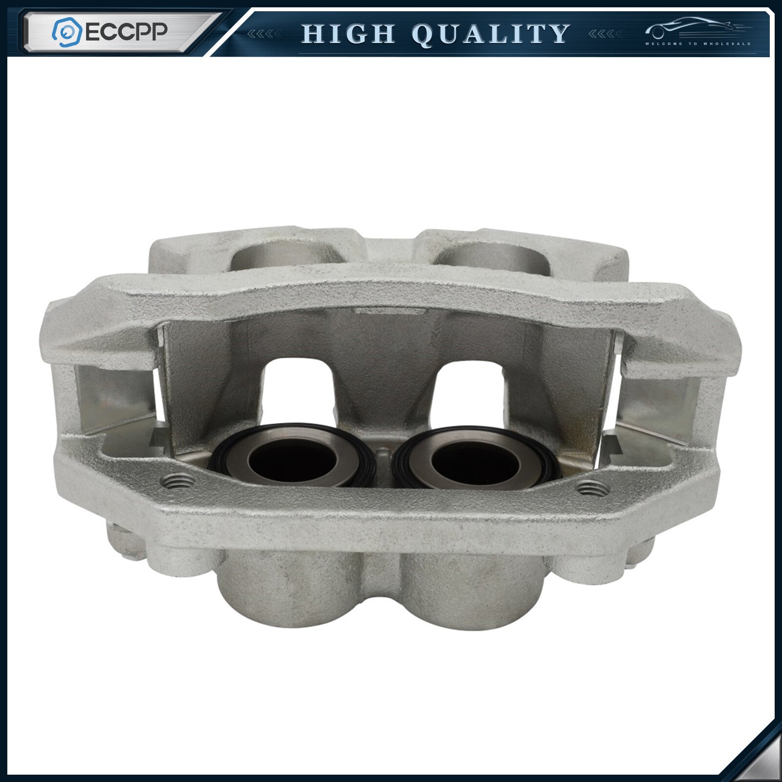 Front Brake Calipers Brake Pads Set 6Pcs  Kit For 2007-2009 Chrysler Aspen 6B93BC-57