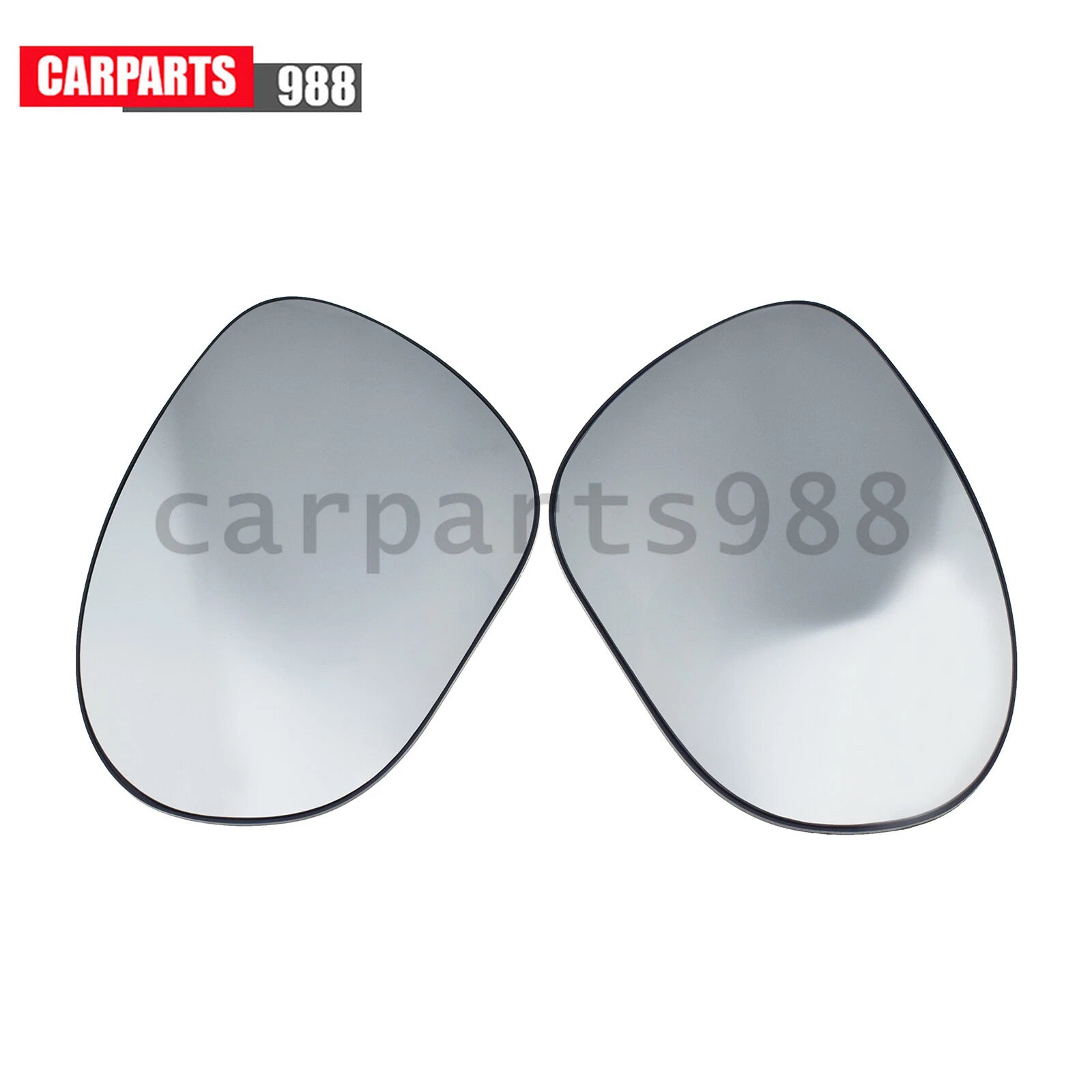 2Pcs Left Right Side Mirror Glass Heated for Nissan Cube 2009-2014 Juke 2011-14 6B93BC-57