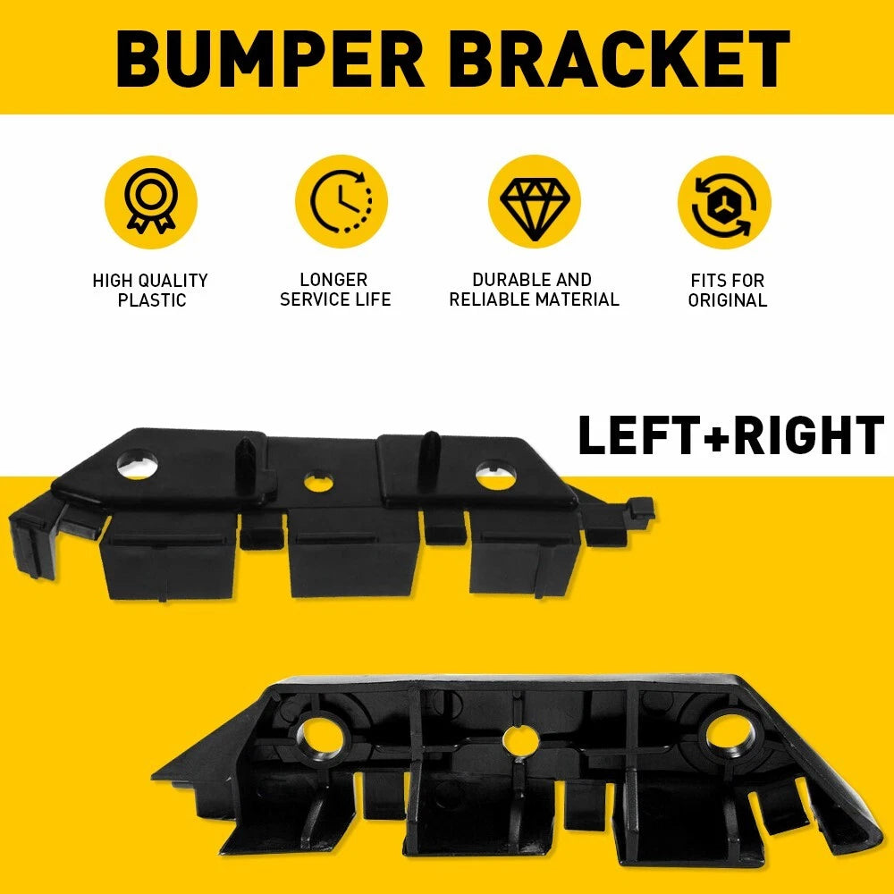 Front Bumper Bracket For 2013-2016 Ford Fusion Driver Passenger DS7Z17C947A EOA 6B93BC-57