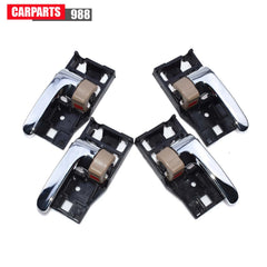 4Pcs Interior Door Handle Left Right For Toyota 2004-06 Tundra 2001-07 Sequoia 6B93BC-57