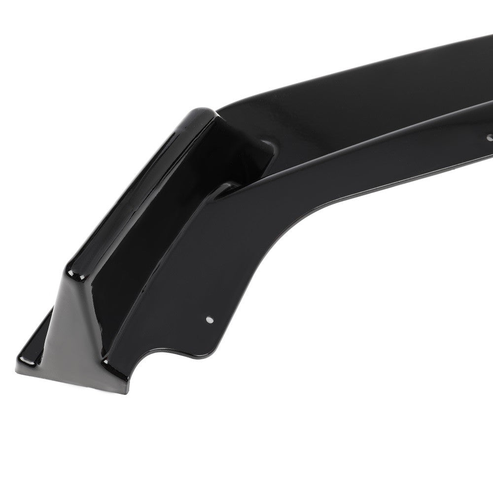 Front Bumper Lip Trim Spoiler Fits 2014-2017 Infiniti Q50 Base Painted Black KOEEP