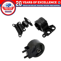 Engine Motor Mount Set for 1994-1997 Kia Sephia 1.6L for Manual Trans 3PCS 6B93BC-57