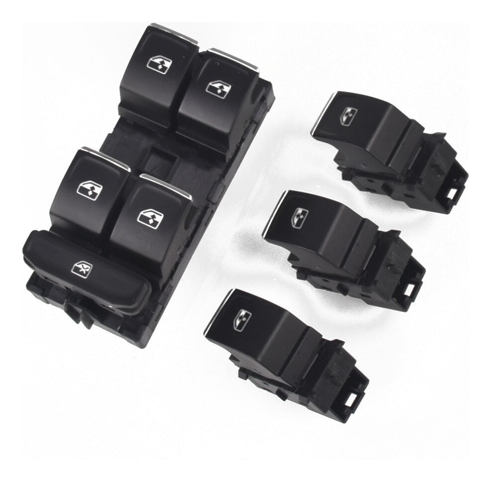 3pcs side window master control switch for Volkswagen Golf MK7 Passat B8 Tiguan