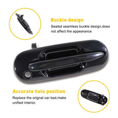 For 1997-2001 Honda CRV Exterior Door Handle Right Front Passenger Side Black EA 6B93BC-57