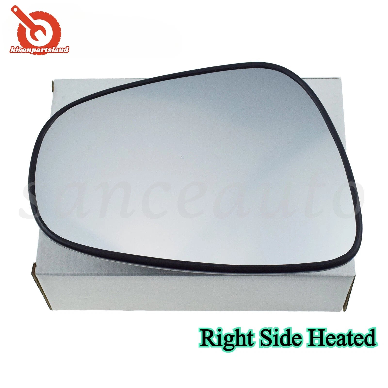 RH Mirror Glass w/ Backing Heated for Lexus LS460 CT200h GS350 ES350 87931-76020 6B93BC-57