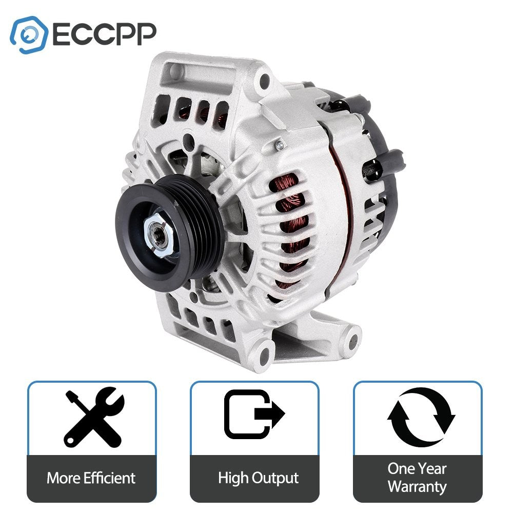 ECCPP Alternator for 2.2L Saturn ION 2003 2004 2005 2006 2007 AVA0001 13944 12V ECCPP