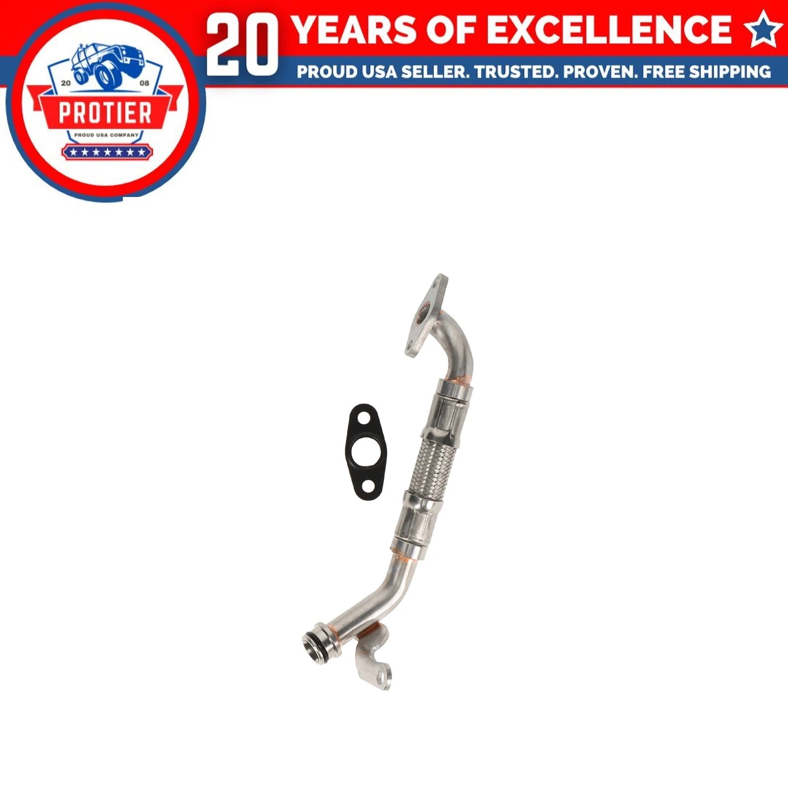 Front Turbocharger Oil Supply Line Fits BMW 1 Series M 135i 335i 335i xDrive 6B93BC-57