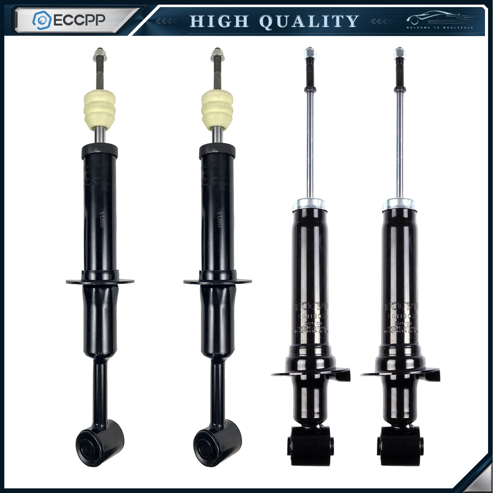 Front Rear Struts Shocks For 2007-2013 Ford Expedition Lincoln Navigator 6B93BC-57