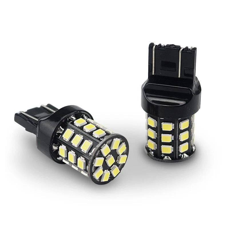 AUXITO 2X 7443 7440 Back Up Reverse Light 6000K White LED Tail Bulb 33SMD EOA AUXITO