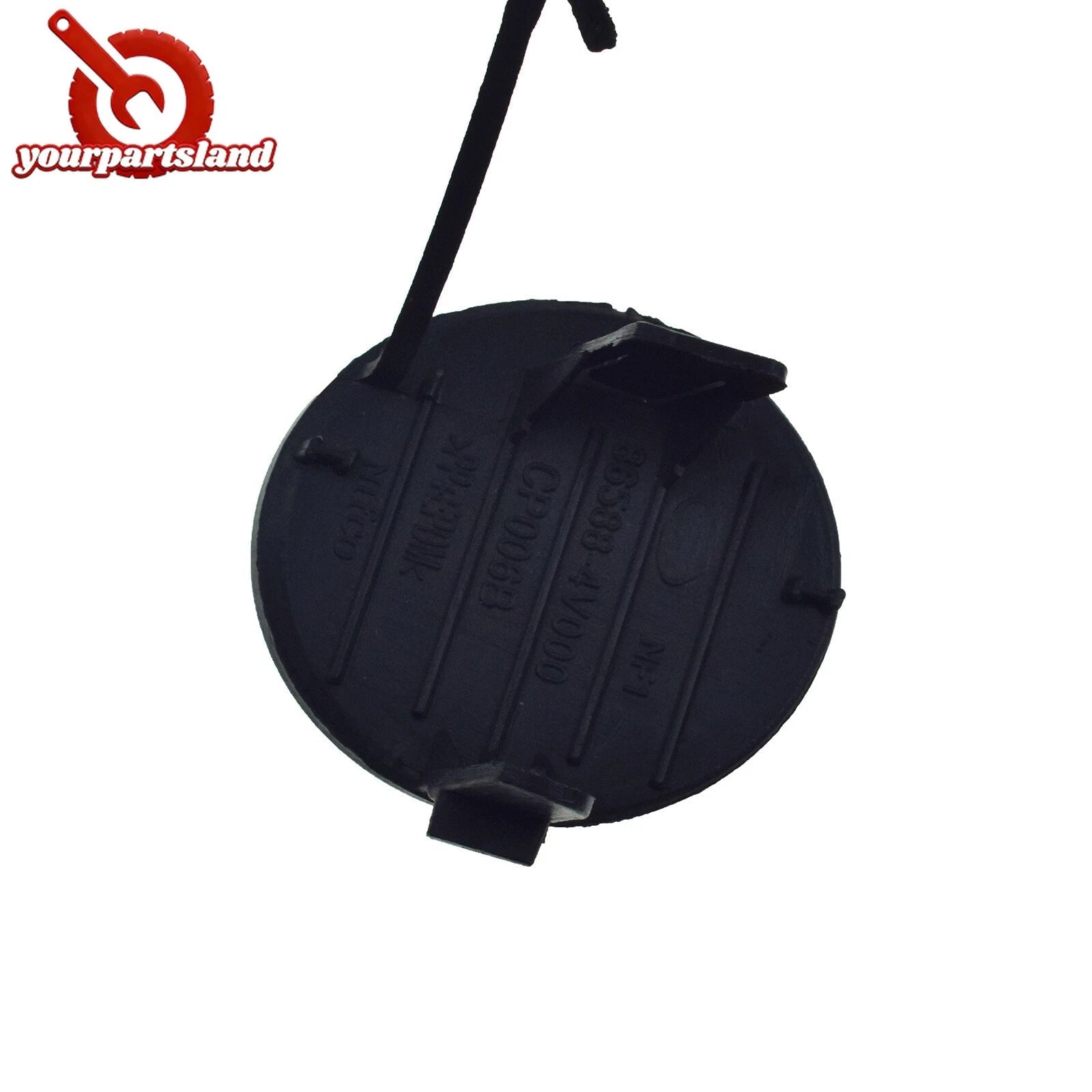 Front Bumper Tow Eye Hook Cap for 2011-2013 Hyundai Elantra Sedan 865883X000 6B93BC-57