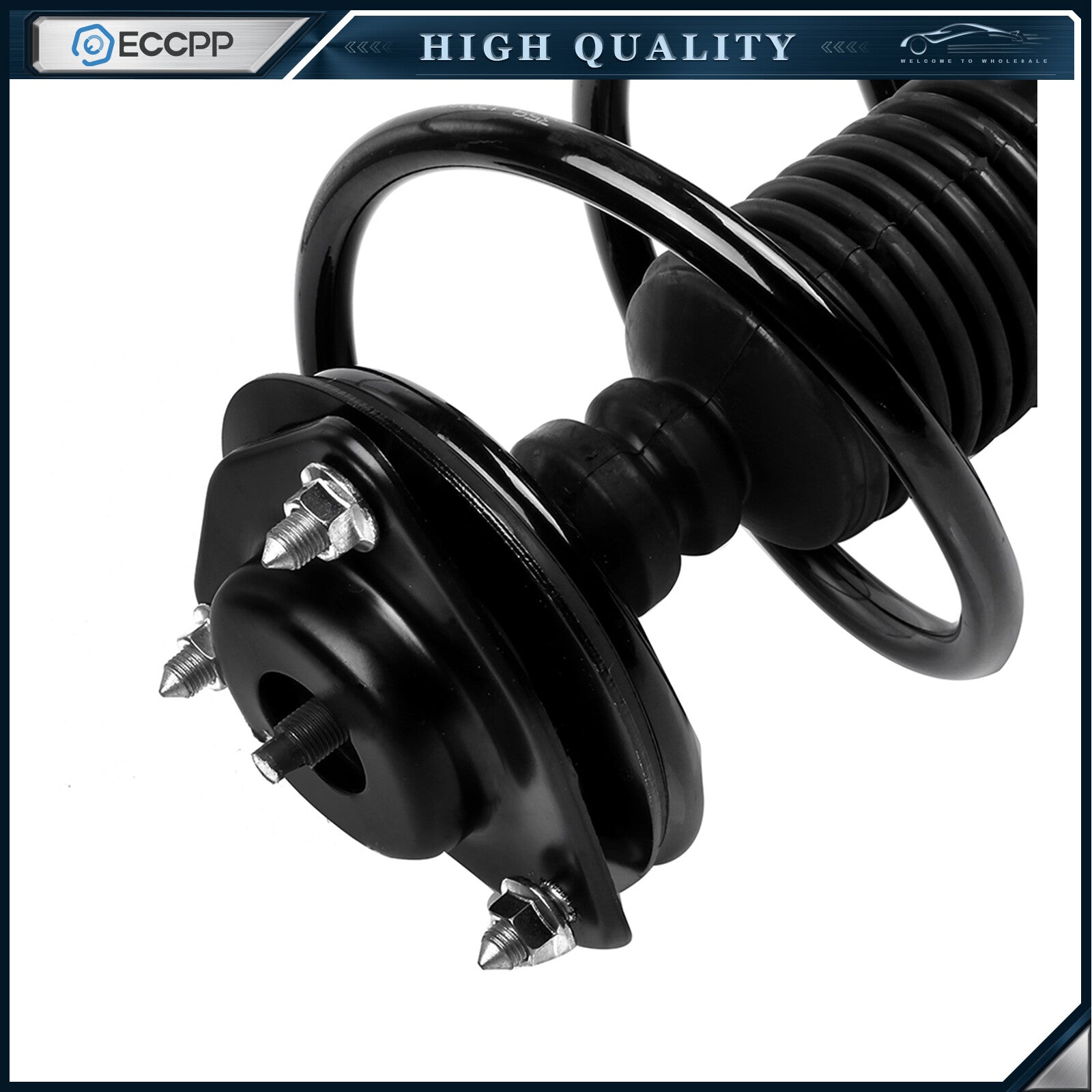 4pcs Quick Complete Struts Shocks Coil Spring Assembly For 2007-12 Dodge Caliber 6B93BC-57