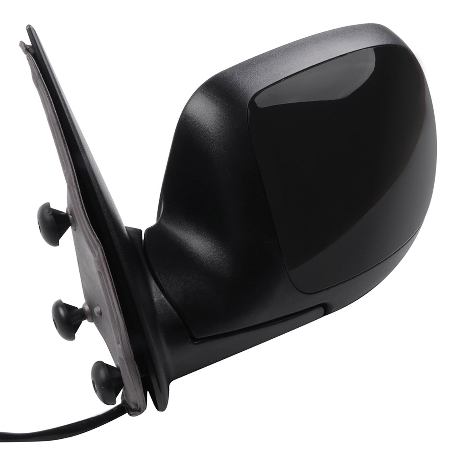 Driver Side Power Heated Tow Mirror For 2000-2002 Chevy GMC Black Smooth 6B93BC-57