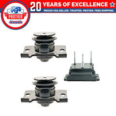 Fits 2005-2016 Nissan Frontier/Xterra 4WD 4.0L Motor&Trans Mount Set 3pc : 6B93BC-57