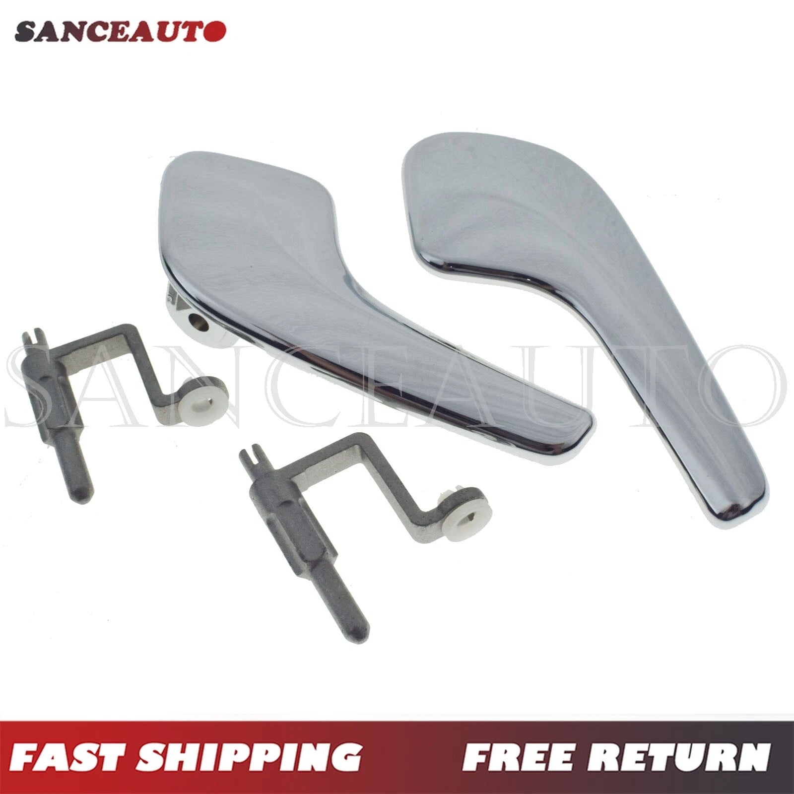 For Opel Corsa D 06-14 Chrom Left Right Inside Door Handle 13297813,13297814 6B93BC-57