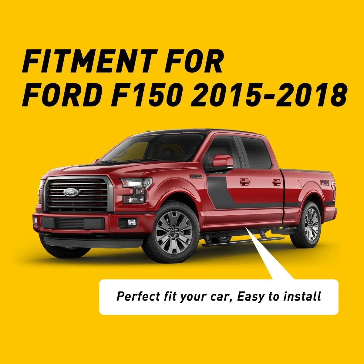 For 2015-2018 Ford F150 Car Center Console Armrest Storage Box Organizer Tray US 6B93BC-57