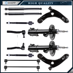 Front Rear Shocks Absorber Control Arms Tie Rods Sway Bar for 06-15 Toyota Yaris 6B93BC-57