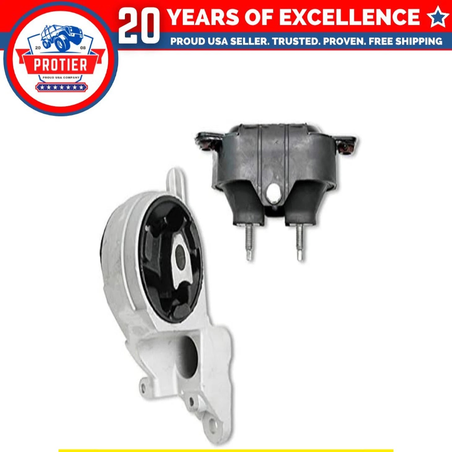 Fits 2004-2008 Chevrolet Malibu/Pontiac G6 / Saturn Aura 3.5L Trans Mount SET 6B93BC-57