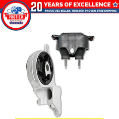 Fits 2004-2008 Chevrolet Malibu/Pontiac G6 / Saturn Aura 3.5L Trans Mount SET 6B93BC-57