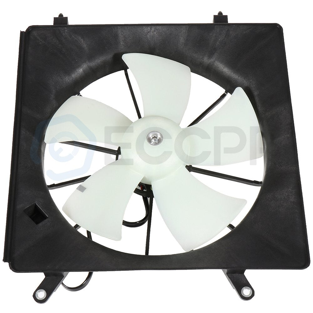 Radiator Condenser Cooling Fan Assembly For 2003 2004 2005 2006 Honda Element 6B93BC-57