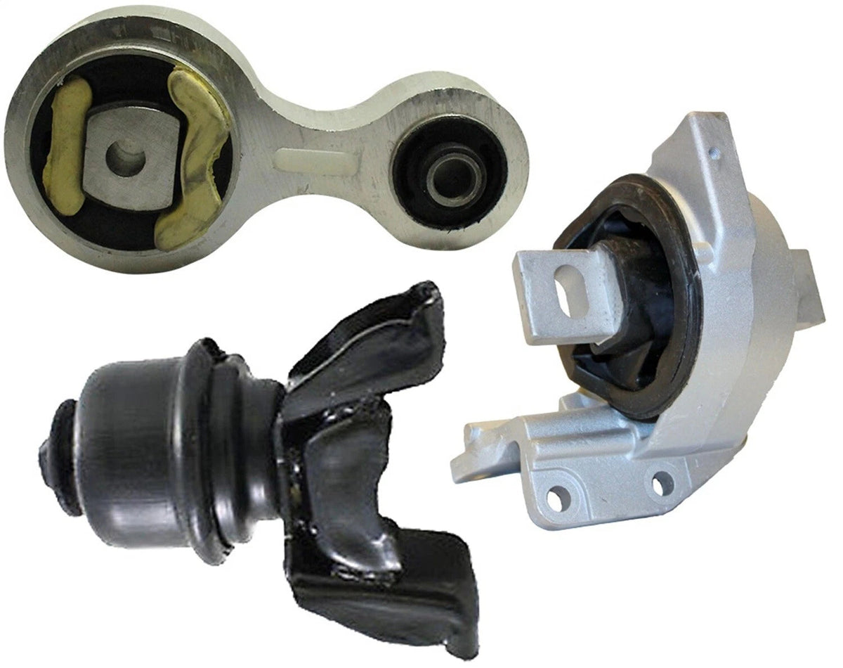 Engine Mount Set compatible with Ford Mercury 2006-2009 Fusion Milan V6 L4 6B93BC-57