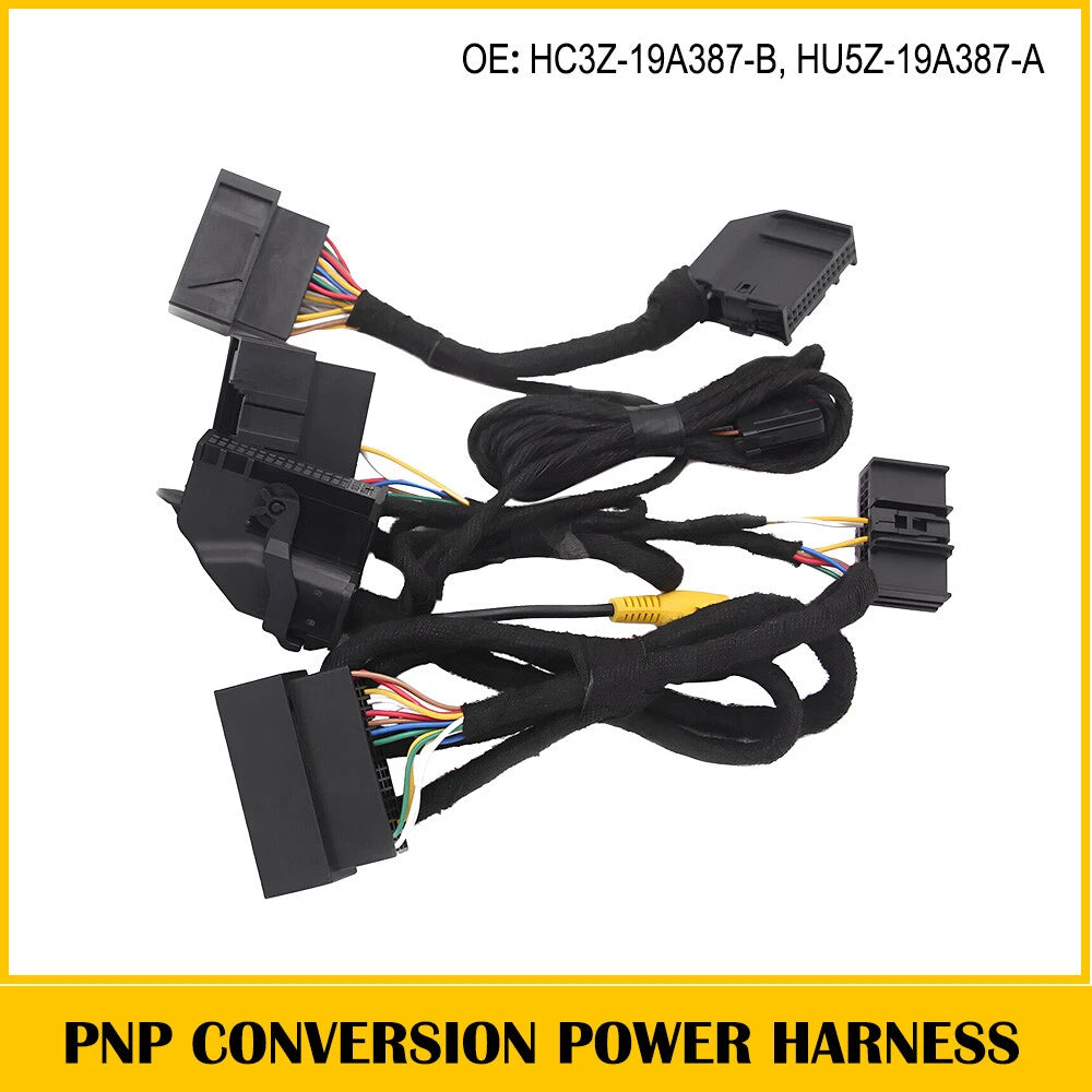 4" To 8" PNP Conversion Power Harness SYNC 1 to SYNC 2 3 for Ford F-150 Explorer 6B93BC-57