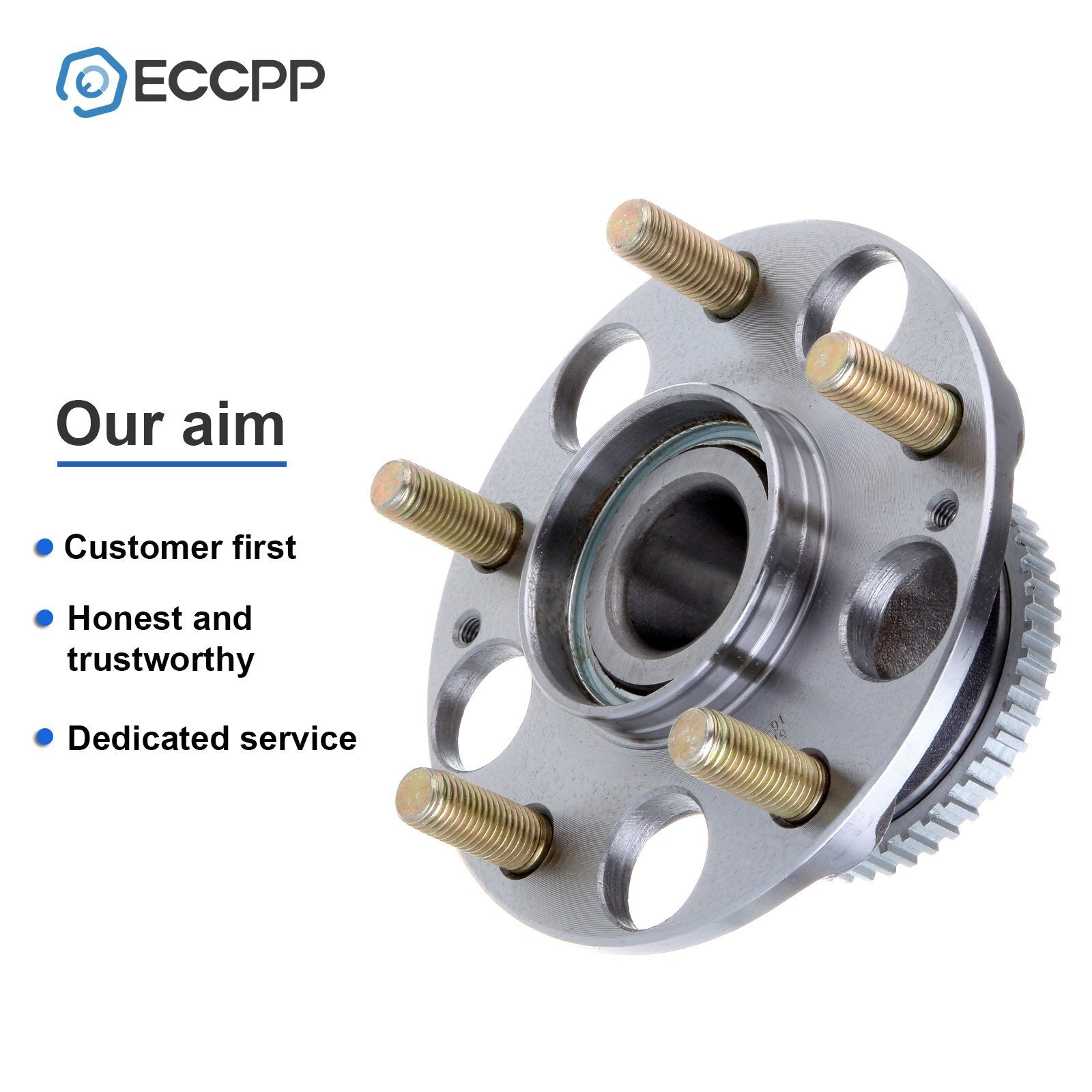 1Pc Wheel Hub Bearing Rear Fits Honda Accord 2003-2007 Acura TL 2004-2008 w/ ABS 6B93BC-57