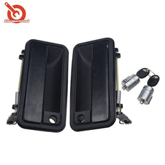 Front Exterior Outside Door Handle with Lock Cylinder Kit for CK Truck 12546858 6B93BC-57