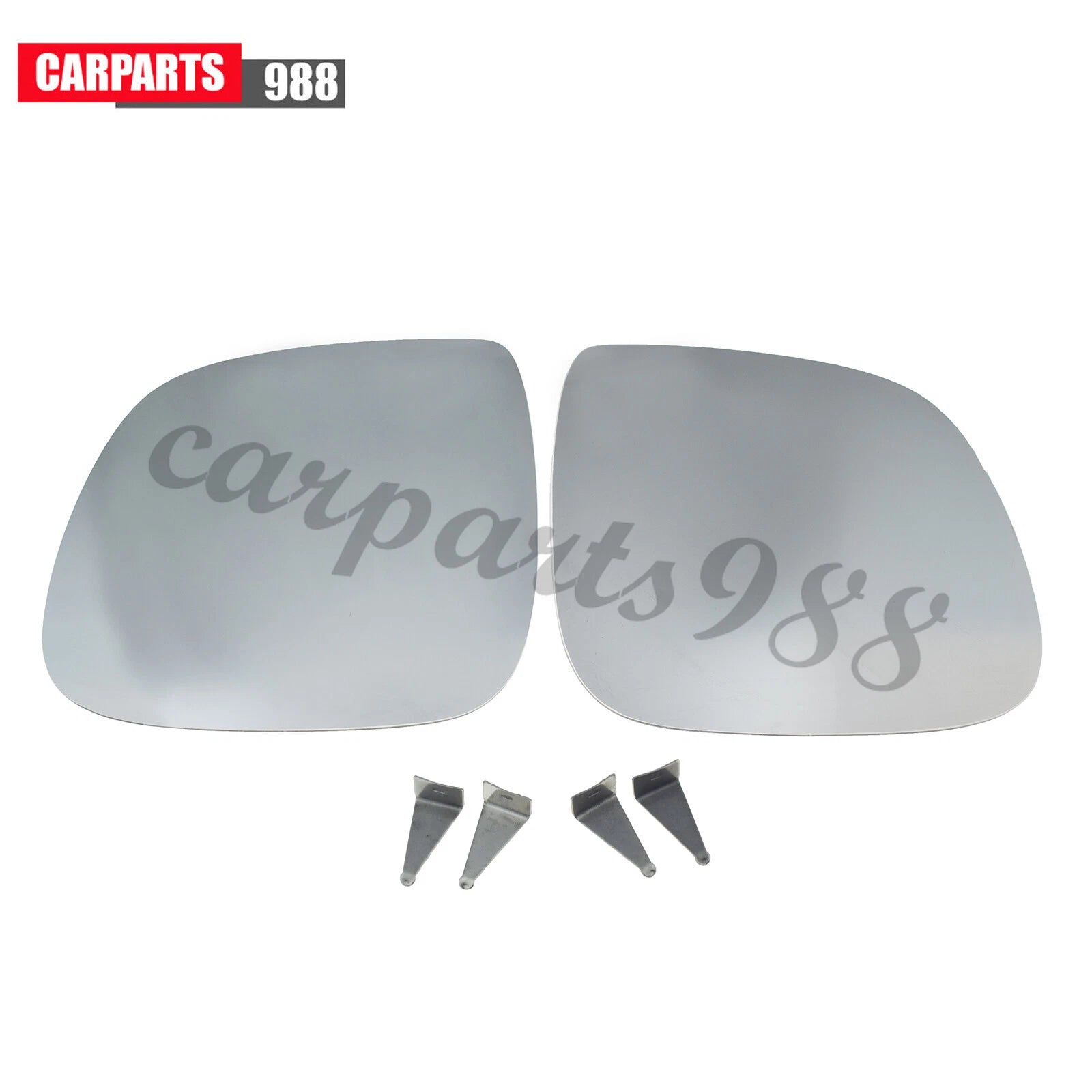 Pair Left Right Side Wing Mirror Glass Heated For VW T5 Transporter Caravelle 6B93BC-57