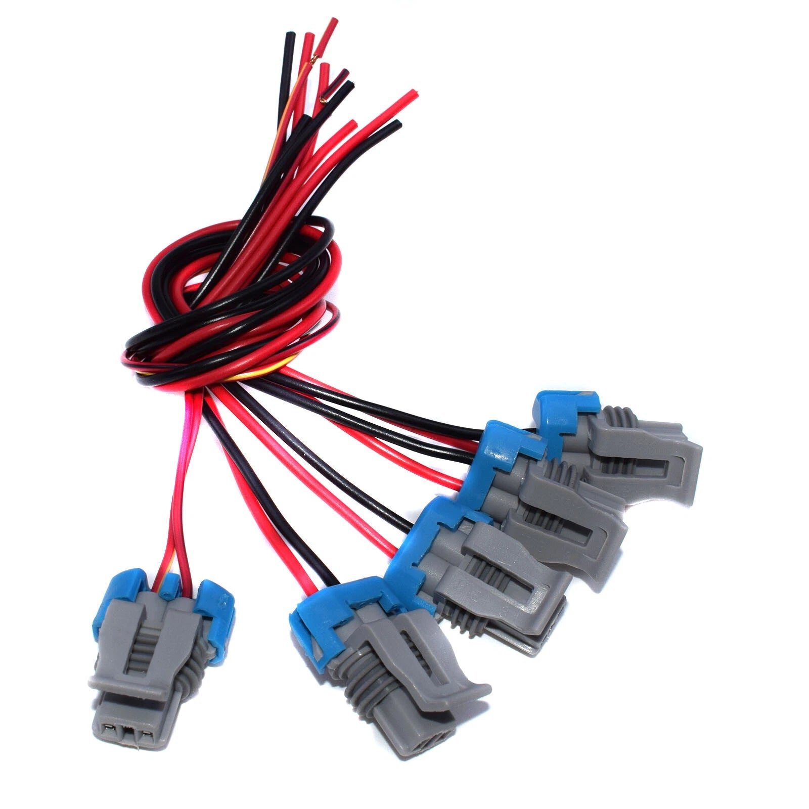 5PCS Horn Connector Pigtail Wiring For GM Buick Cadillac GMC Pontiac15306302 6B93BC-57