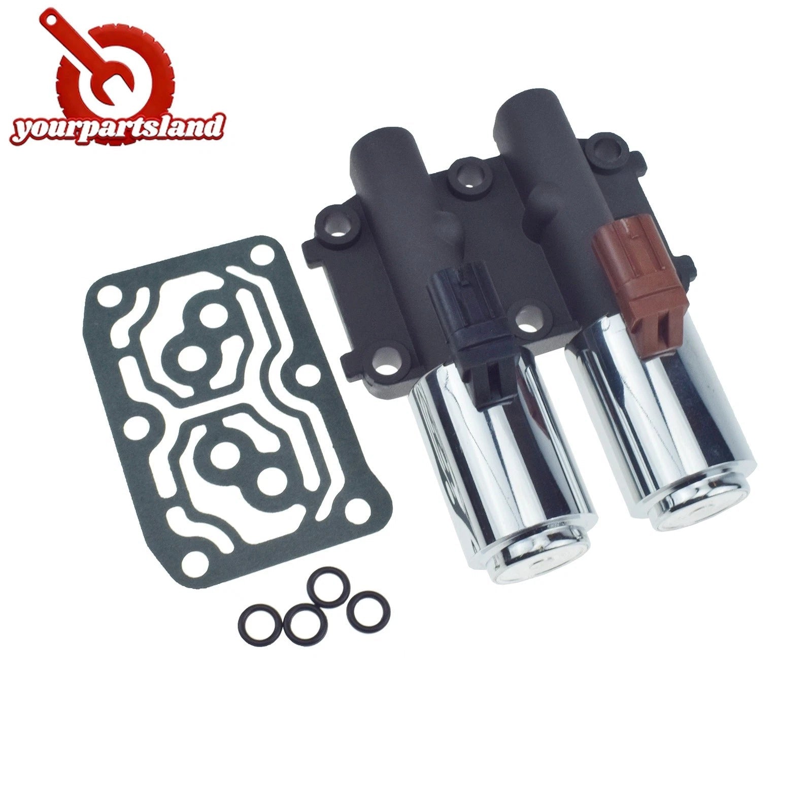 Transmission Dual Linear Shift Solenoid For Honda Accord CRV Acura 28260-PRP-014 6B93BC-57