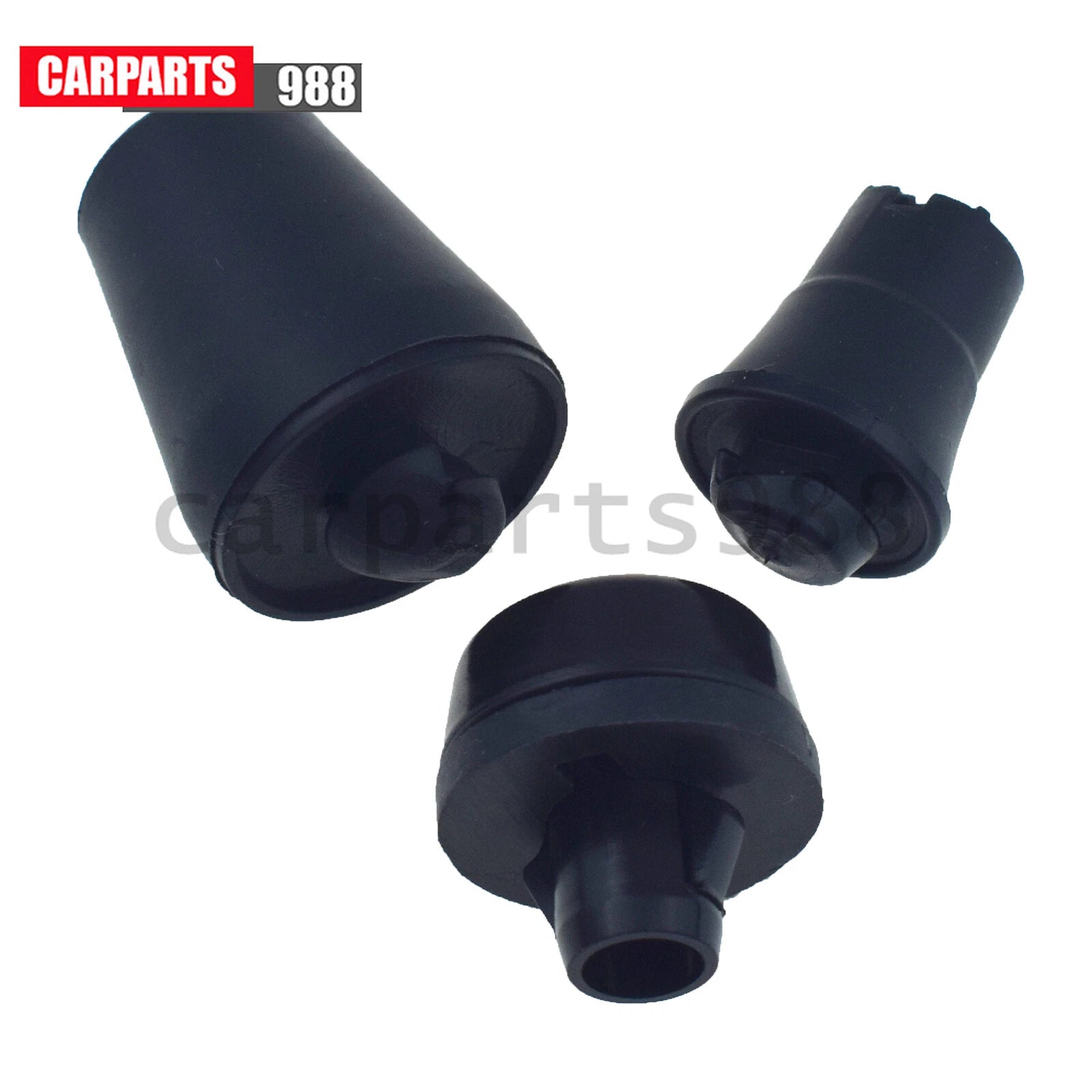 3Pcs Rear Trunk Back Door Stopper For Toyota Land Cruiser Prado LC120 2003-09 6B93BC-57