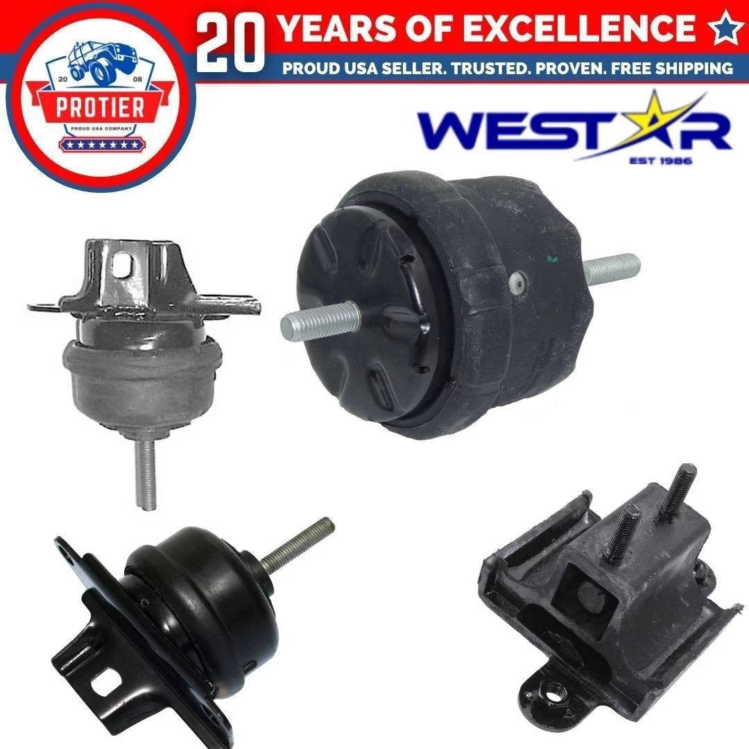 Motor&Trans Mount Compatible for 2000-2005 Buick Lesabre/ Pontiac Bonneville 6B93BC-57