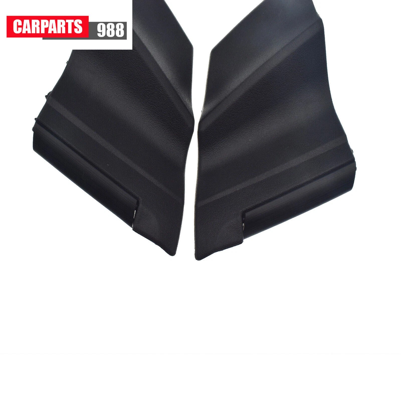 Pair Front Windshield Wrap Corner Wiper Trim Cover For 2006-2010 Toyota Yaris 6B93BC-57