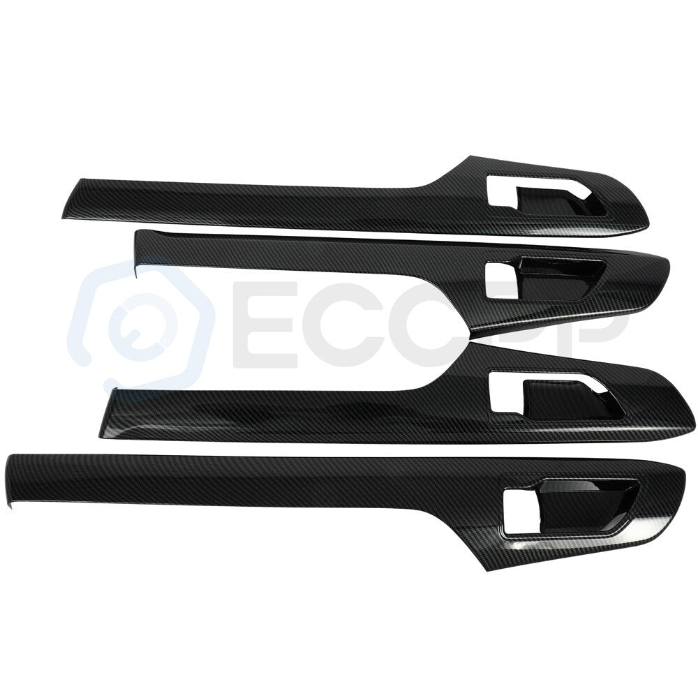 For 20-22 Toyota Highlander Door Molding Trim Carbon Fiber Front Rear Left Right 6B93BC-57