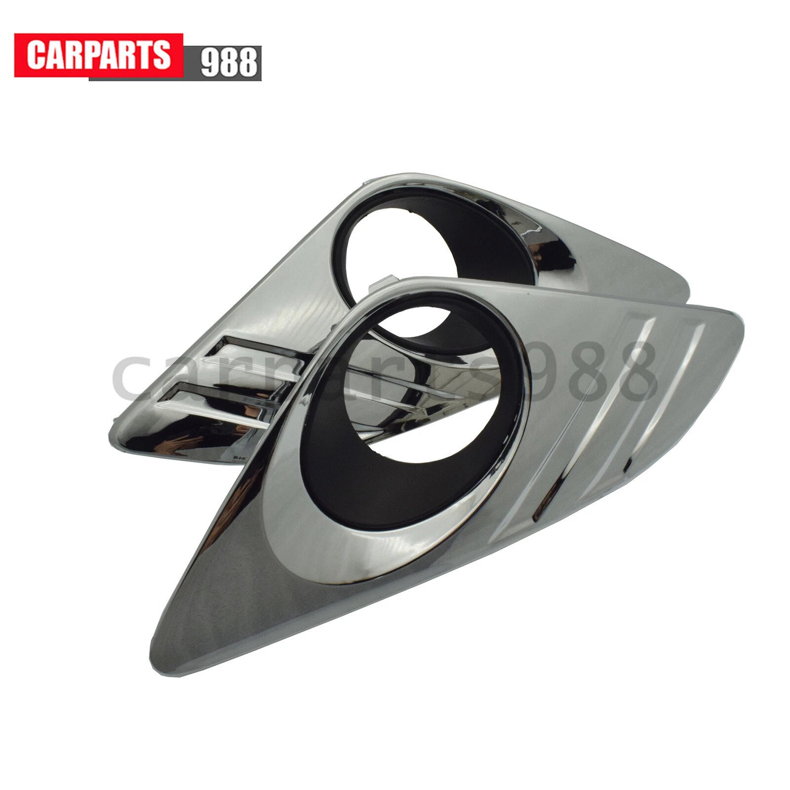 2Pcs Left Right Fog Light Cover Trim Bezel For 2012-2014 Toyota Camry L LE XLE 6B93BC-57