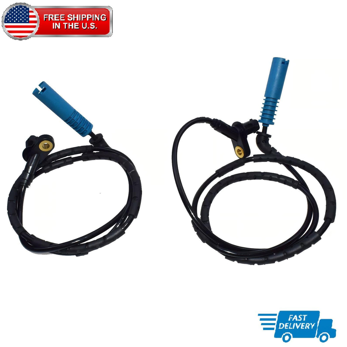 2 ABS Speed Sensor Rear Left Right 34526752683 For BMW 325CI 325I 330CI 330I M3