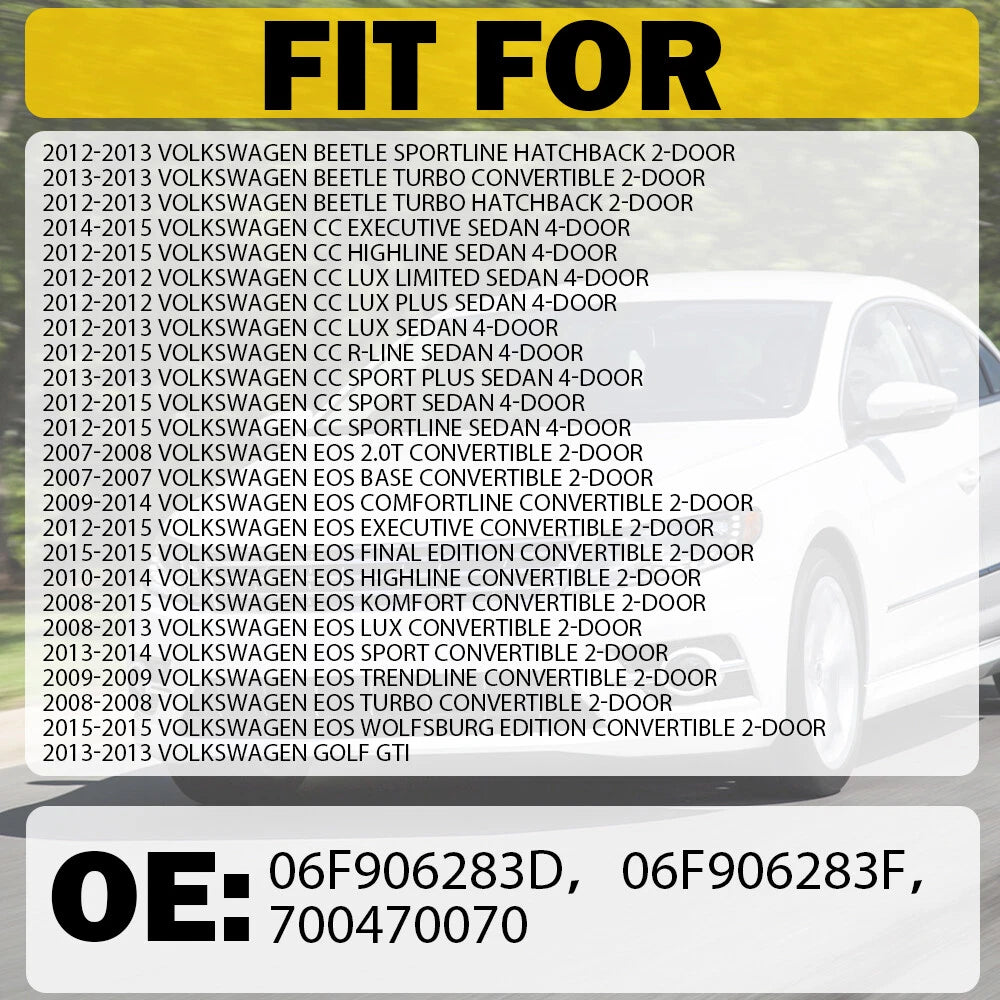 For Audi A3 A4 A5 A6 Quattro 05-16 Turbocharger Valve Pressure Boost Solenoid US 6B93BC-57