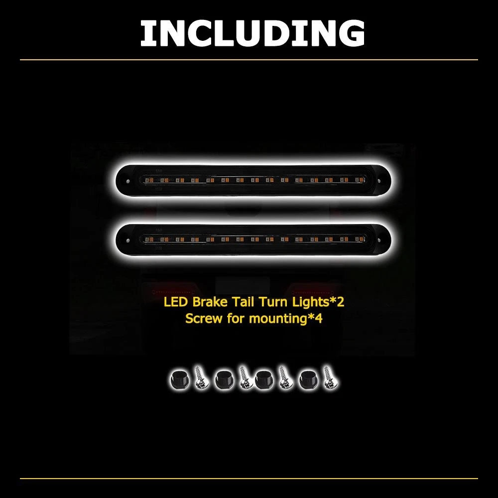 Sequential LED Light Bar DRL Brake Flowing Turn Signal Stop Tail Strip Truck EOA 6B93BC-57