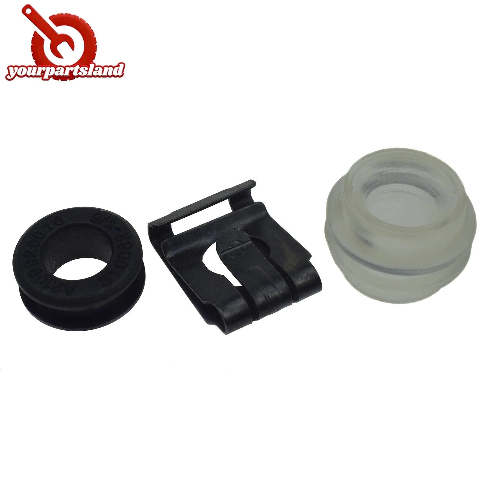 3PCS For Mercedes W115 W124 Auto Trans Shift Linkage Clip Rod Bushing 1159920110 6B93BC-57