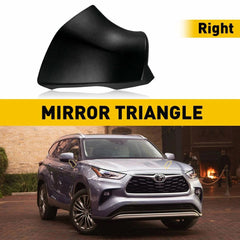 Black Side Right Mirror Triangle Base Cover For Toyota Highlander 2020 2021 2022 6B93BC-57