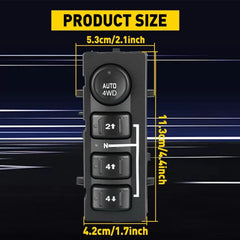 For Chevy Silverado Sierra 1500 03-07 4WD Selector Control Switch 15136039 EOA 6B93BC-57
