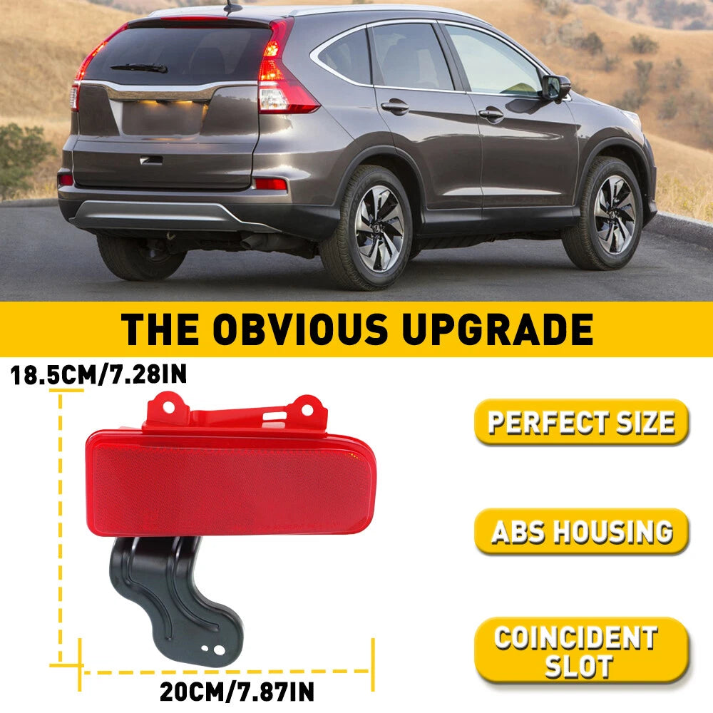 Bumper Reflector For 2015-16 HONDA CRV Rear Right Passenger Side Light Lamp Case 6B93BC-57