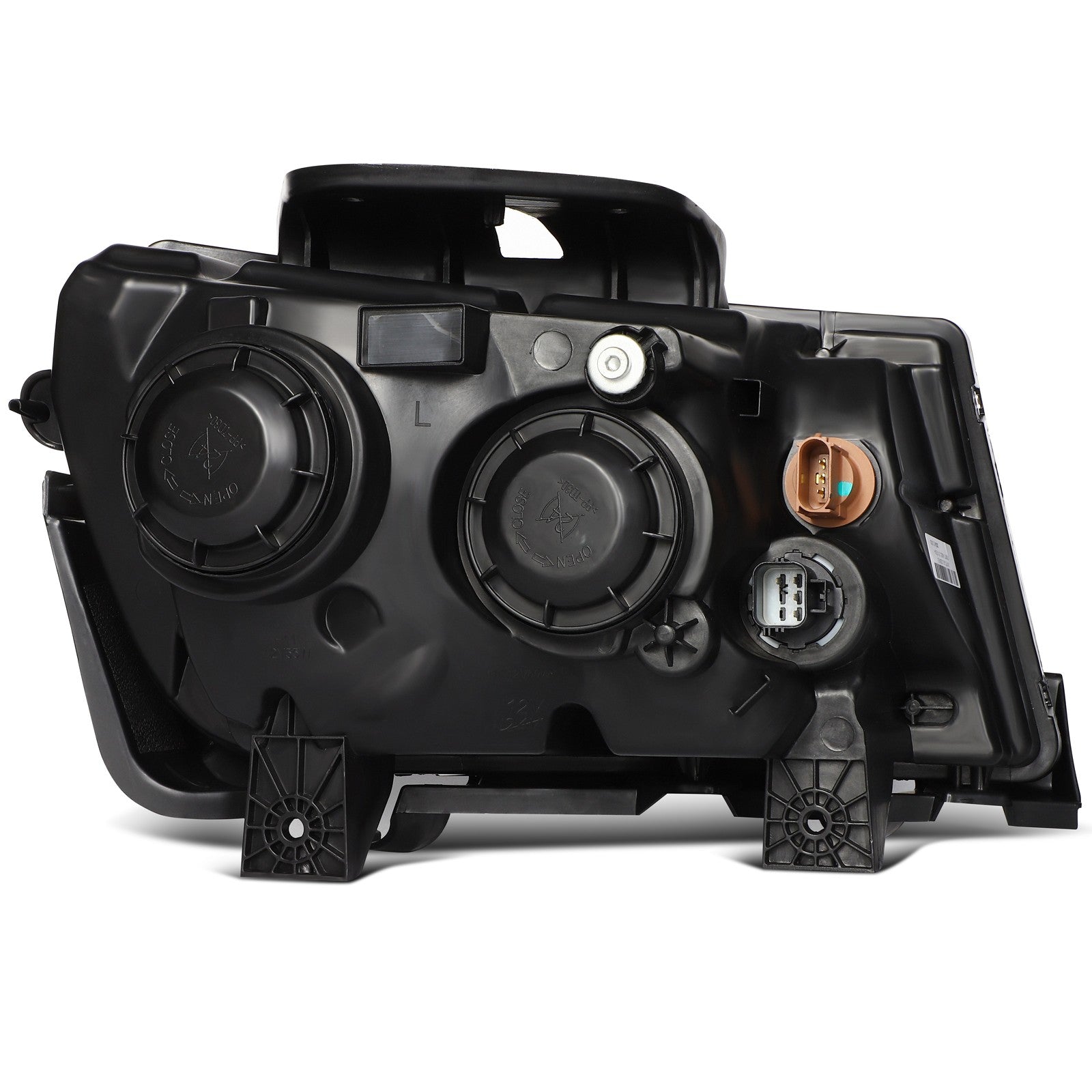 Driver Left Side Headlight For 2014-2015 Chevrolet Camaro 3.6L 6.2L 7.0L Black 6B93BC-57