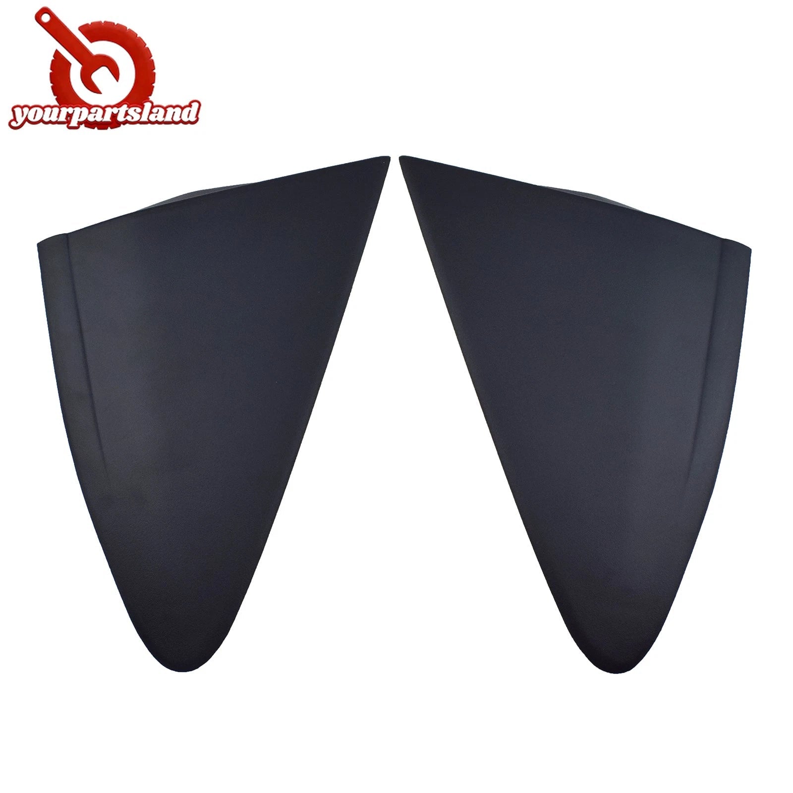 Front Left Right Rearview Mirror Triangle Cover Trim For Toyota Yaris 2011-2014 6B93BC-57