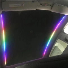 RGB Color LED Sunroof Light Car Roof Panoramic Skylight Ambient Lights Refit EOA 6B93BC-57